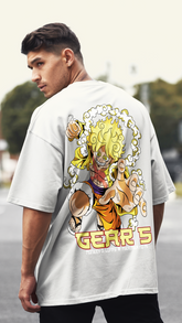 Luffy Printed Oversize T Shirt