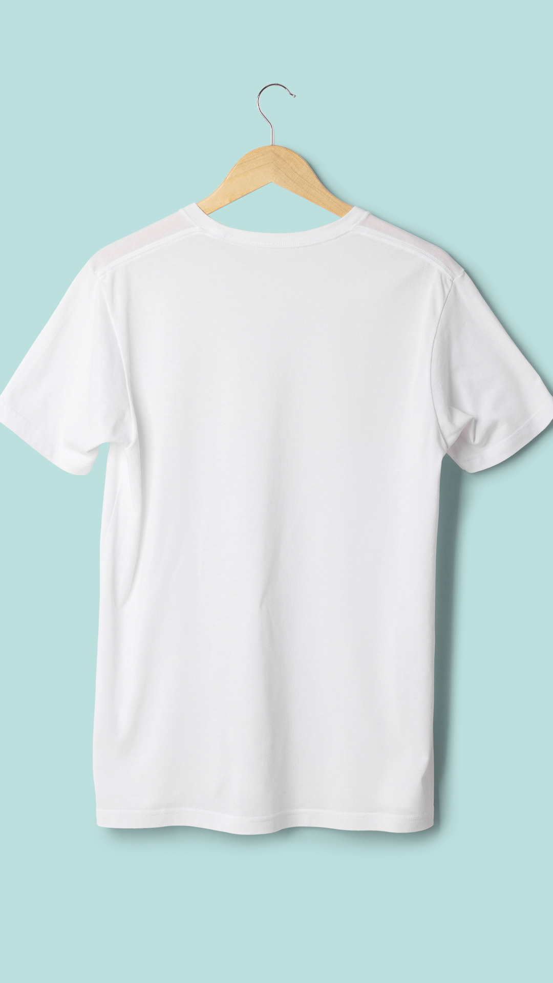 White Bunny Printed T Shirt for Men