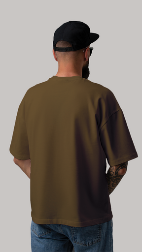 Camal Oversize T Shirt