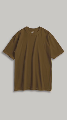 Camal Oversize T Shirt