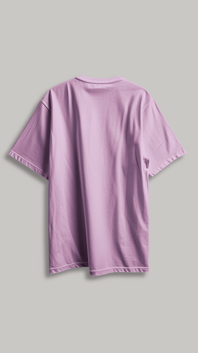 Lilac Oversize Fit T Shirt