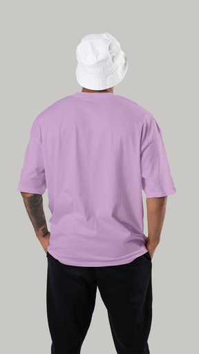 Lilac Oversize Fit T Shirt