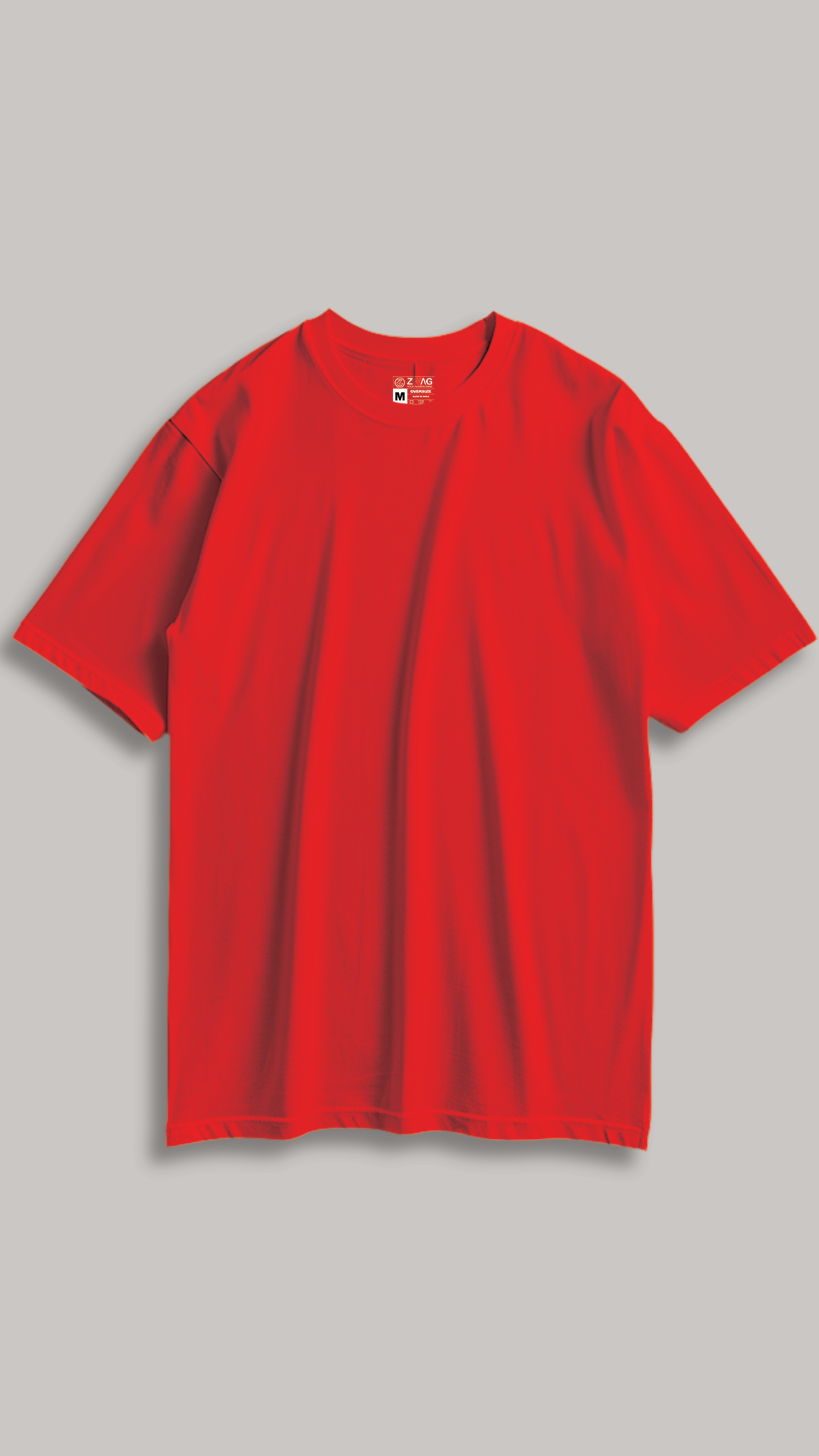 Red Overize Fit T Shirt