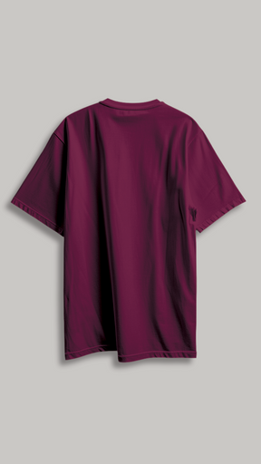 Wine Oversize T Shirt