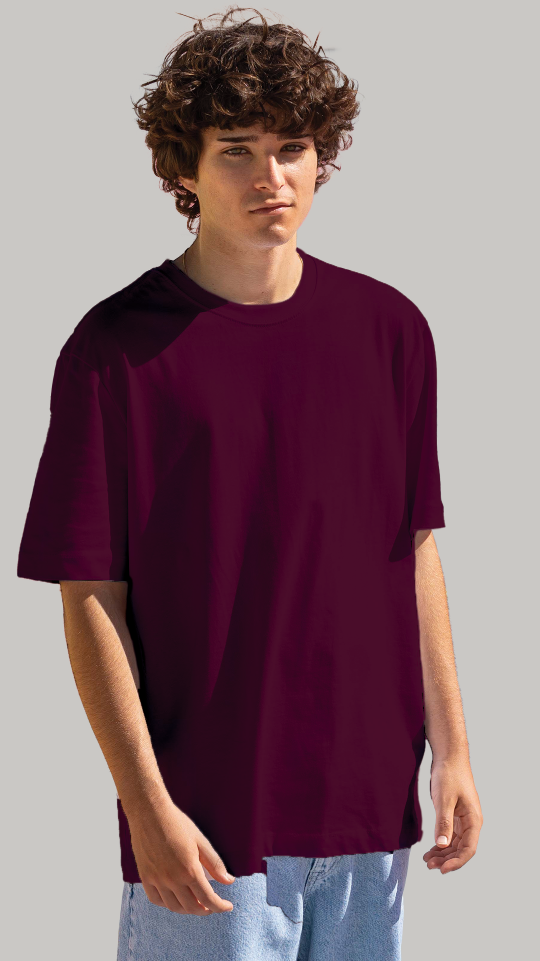 Wine Oversize T Shirt