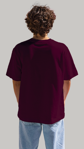 Wine Oversize T Shirt