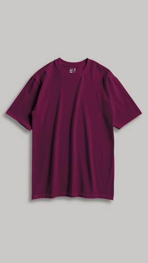 Wine Oversize T Shirt