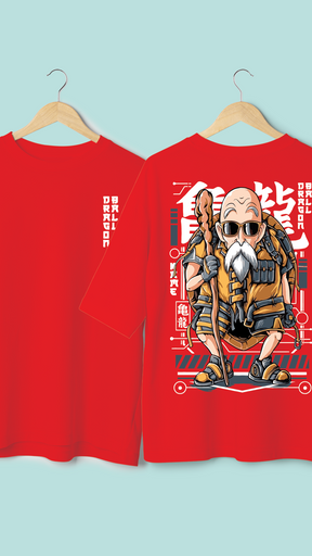 Dragon Ball Printed Oversize T Shirt