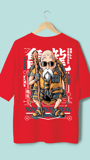 Dragon Ball Printed Oversize T Shirt