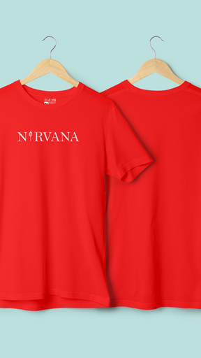 Nirvana Harf Sleeve printed T Shirt